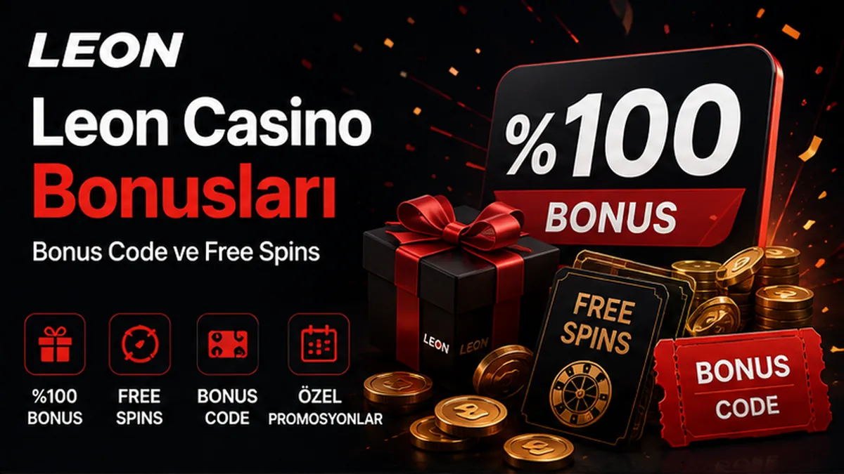 Leon Casino bonusları - %100 bonus, free spins ve bonus code